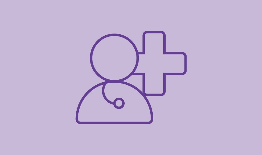 New Member PCP Visit Icon - Purple