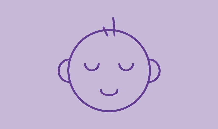 Well-Child Checkups Icon - Purple
